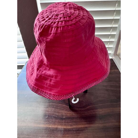 Alessandra Bacci Firenze Pink Wide Brim Sun Hat - Made in Italy - Picture 3 of 11